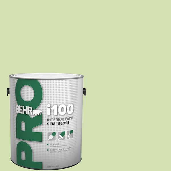 1 gal. #420C-3 Celery Bunch Semi-Gloss Interior Paint