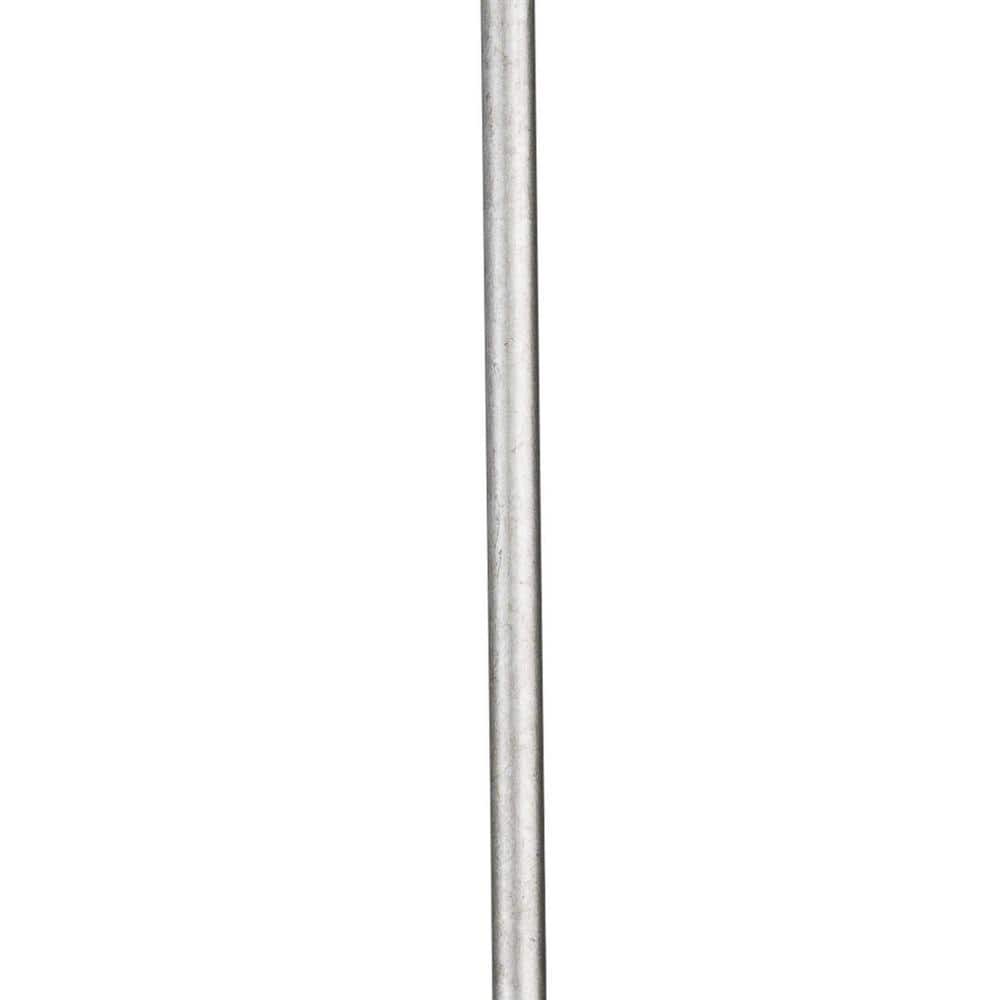 Galvanized Gray 54-Inch Metal Stem Extension Kit