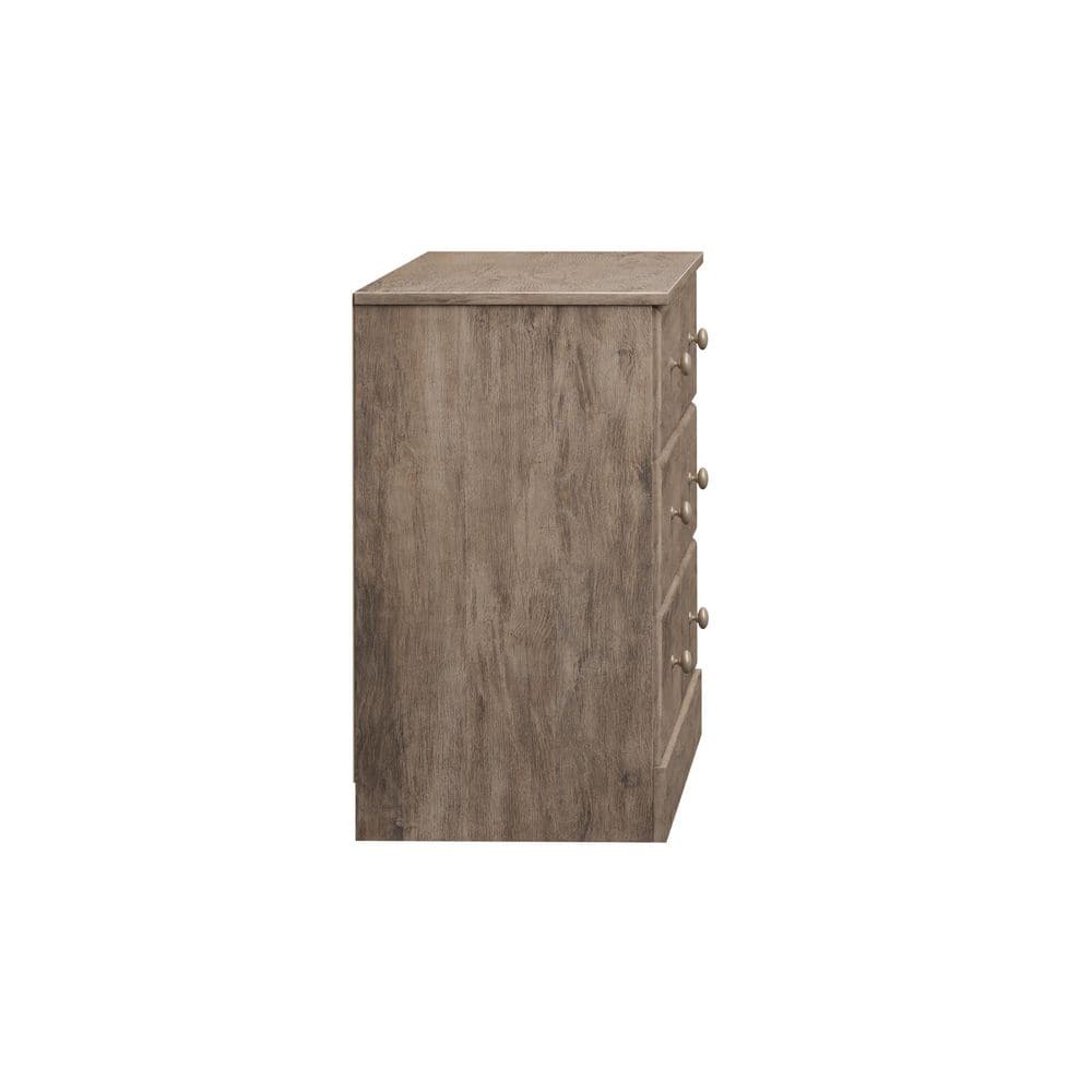 Astrid Farmhouse 6-Drawer Double Dresser in Drifted Gray Pine