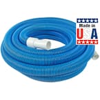 50 ft. x 1-1/2 in. Heavy Duty In-Ground Pool Vacuum Hose with Swivel Cuff