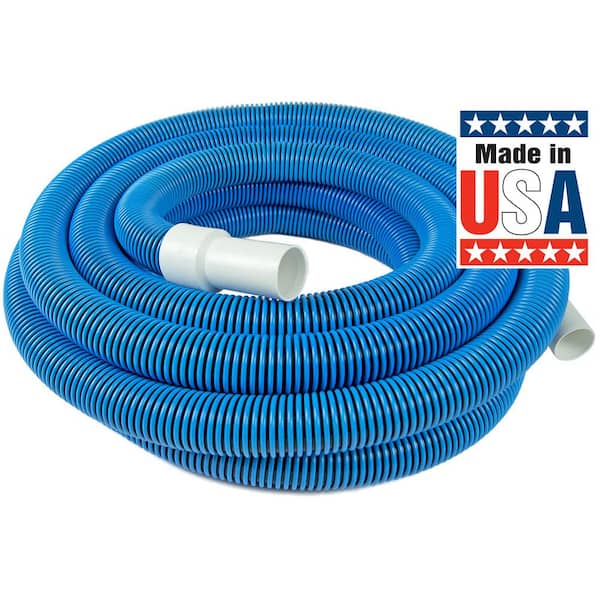 Poolmaster 50 ft. x 1-1/2 in. Heavy Duty In-Ground Pool Vacuum Hose with Swivel Cuff