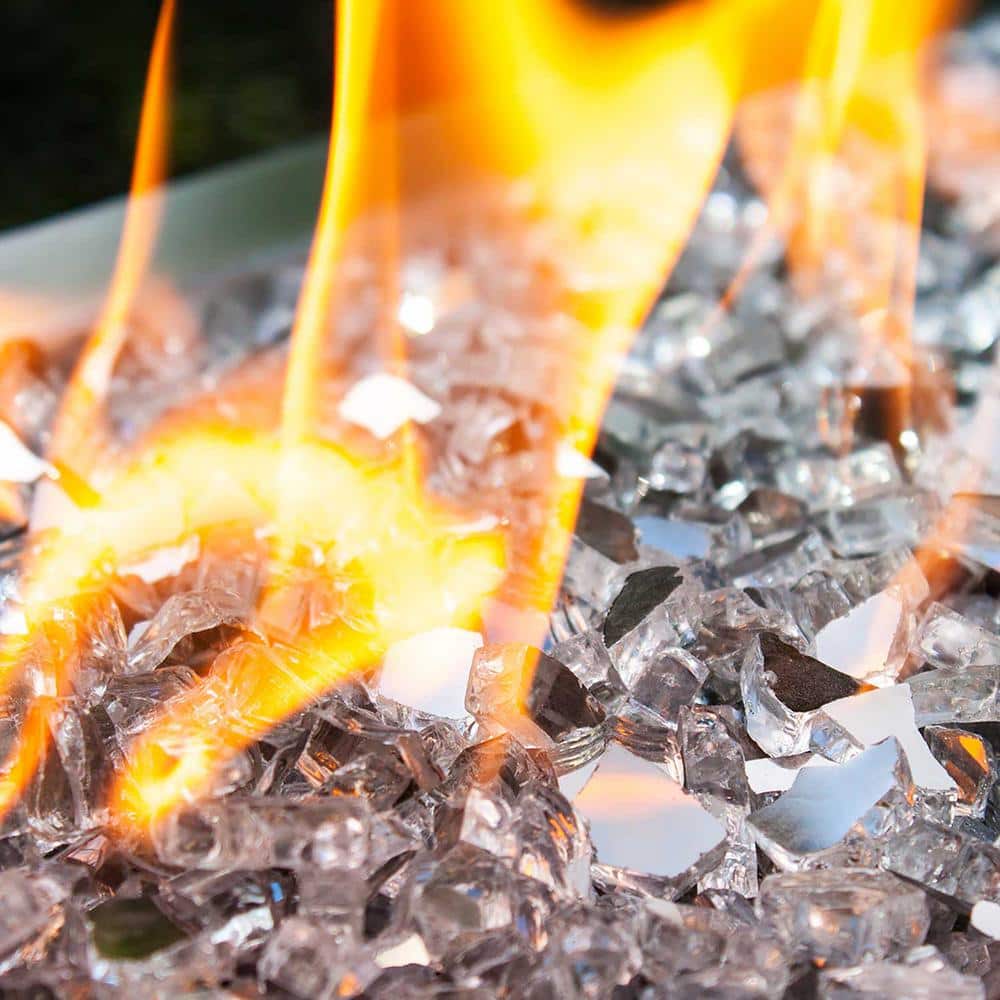 Diamond Starlight Reflective Tempered Fire Glass, 10 lb