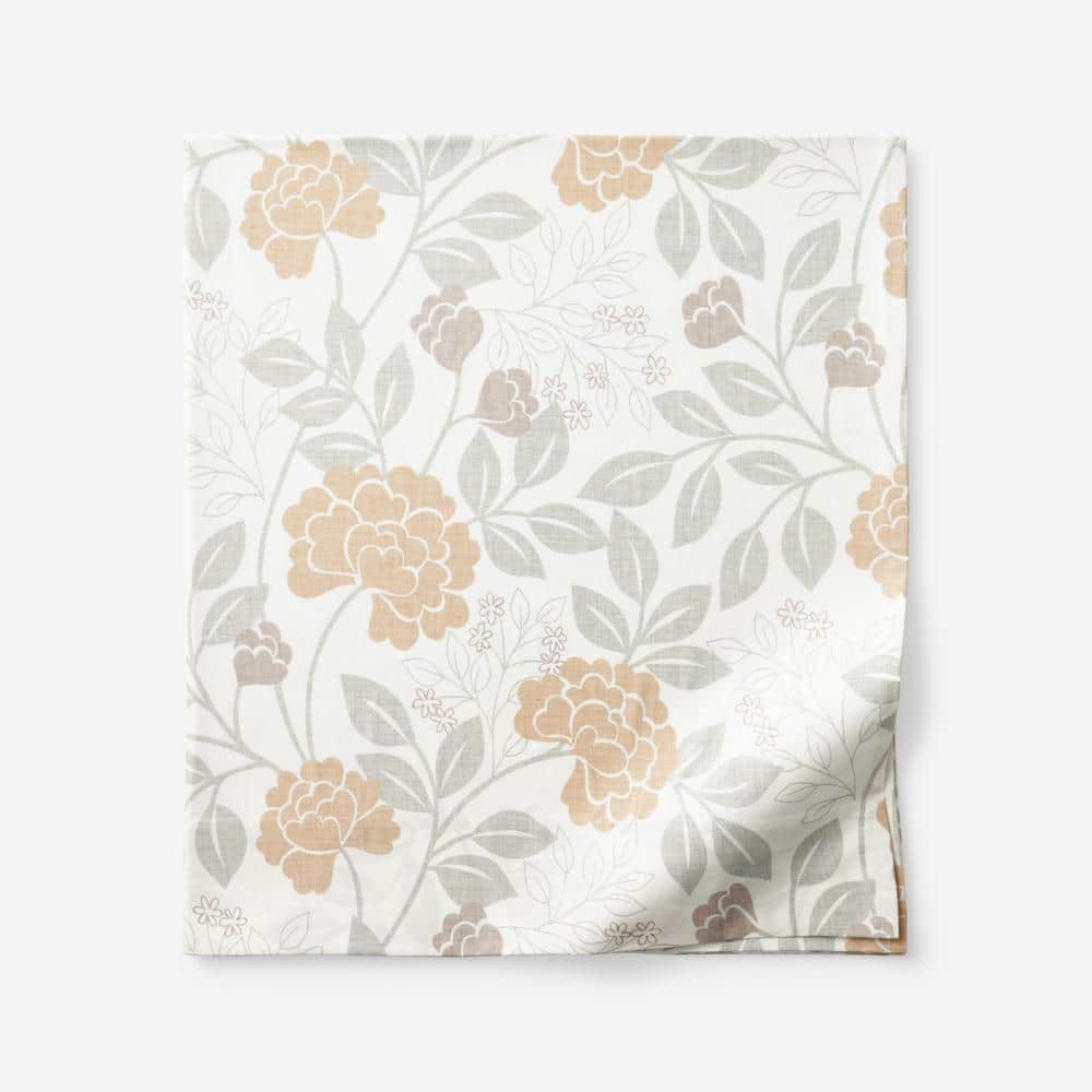 The Company Store Company Cotton Mariel Floral Gold Cotton Percale Twin