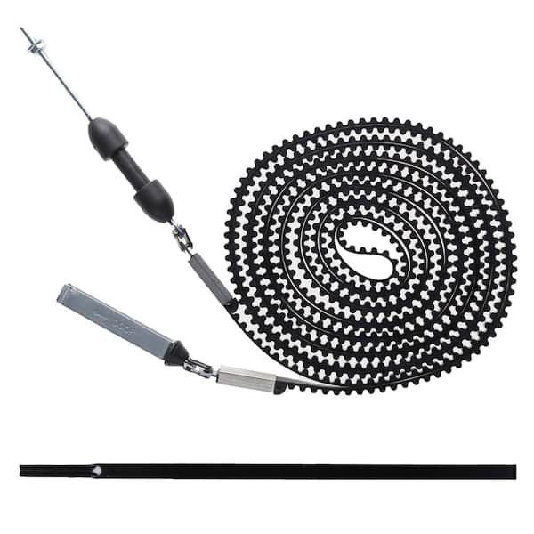 BeamUP Belt Drive Rail Extension Kit for 8 ft. Garage Doors