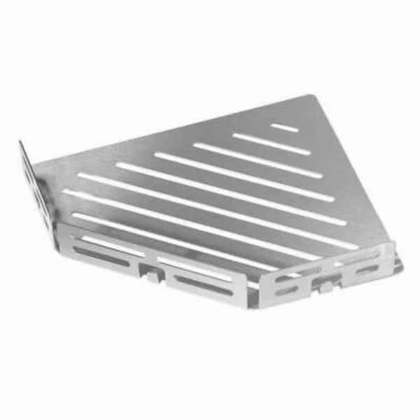 DURAL TI-SHELF Pentagonal 11 in. x 7.87 in. x 7.87 in. x 3.74 in. x 3.74 in. Stainless Steel Decorative Wall Shelf