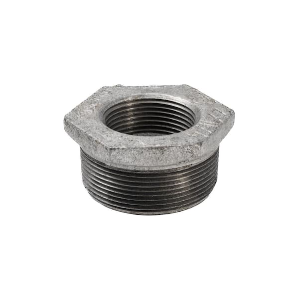 Southland 2 in. x 1-1/4 in. Galvanized Malleable Iron MPT x FPT Hex Bushing Fitting