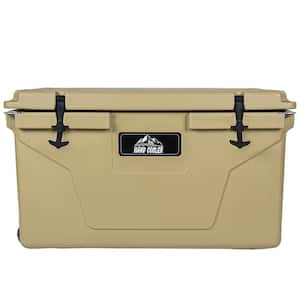Sudzendf Khaki 50 qt. Portable Cooler, Ultra-Light Insulated Ice