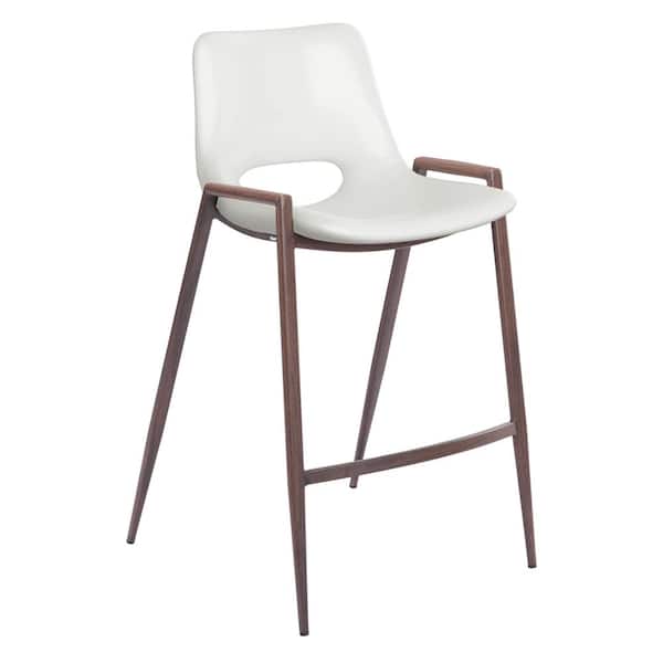 ZUO Desi Counter Chair (Set of 2) White
