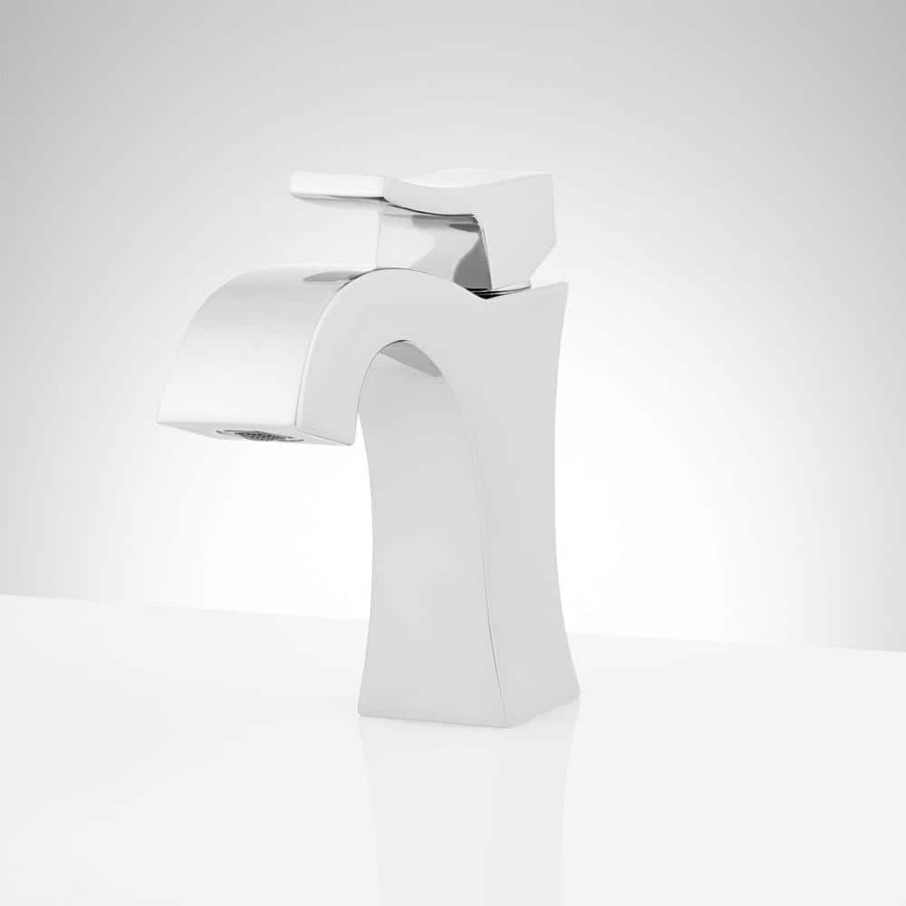 Vilamonte Single Handle Mid Arc Single Hole Bathroom Faucet with Spot Resistant in Chrome price history on PriceWatchPro
