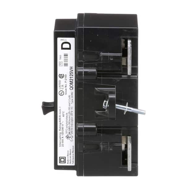 Square D by Schneider Electric QOM2225VH 225-Amp QOM2 Frame Size Main Circuit Breaker for QO and Homeline Load Centers 