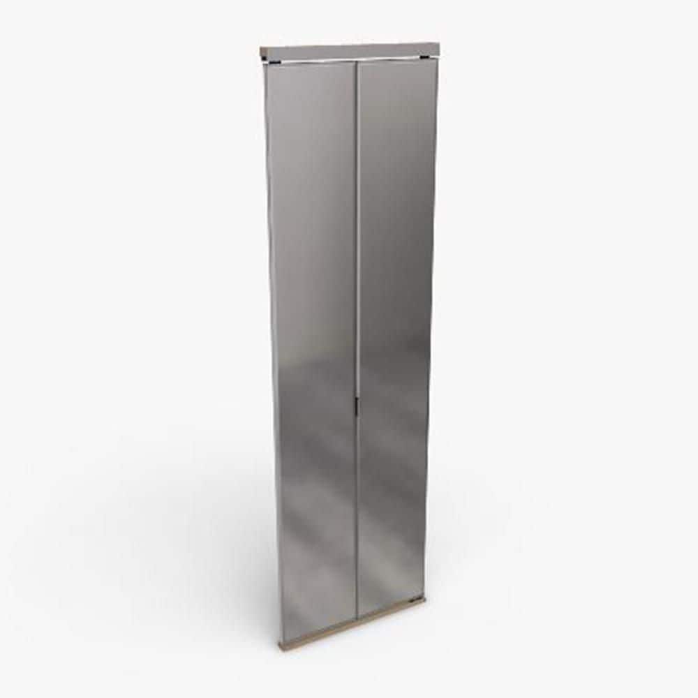 Impact Plus 36 in. x 80 in. Beveled Edge Mirror Solid Core MDF