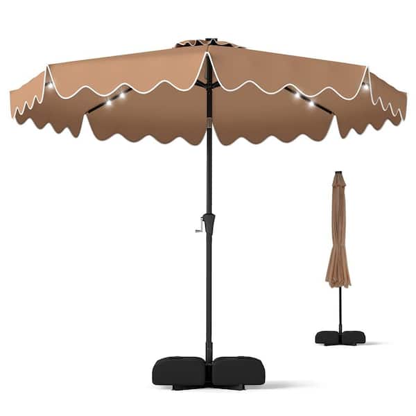 college logo patio umbrellas LSU Tigers Beach Umbrella 5.5