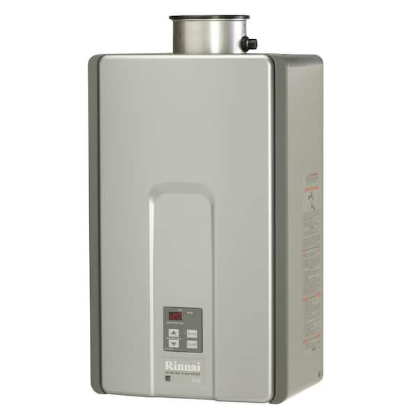 Rinnai High Efficiency Plus 9.8 GPM Residential 199,000 BTU/h 58.3 kWh Interior Propane Gas Tankless Water Heater