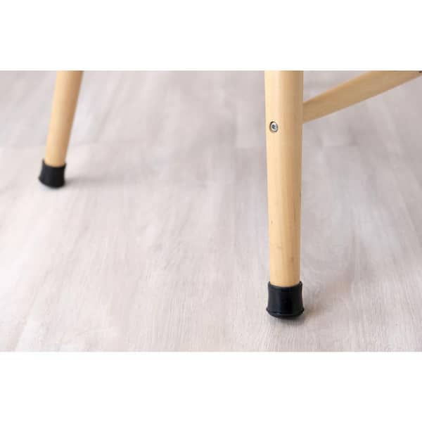 Black Rubber Leg Caps For Table Chair, What To Put Under Furniture Legs Protect Hardwood Floors