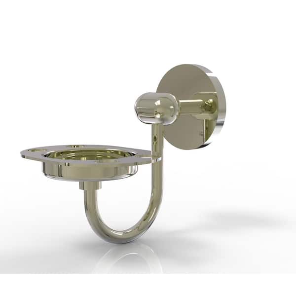 Allied Brass Tango Tumbler and Toothbrush Holder in Polished Nickel