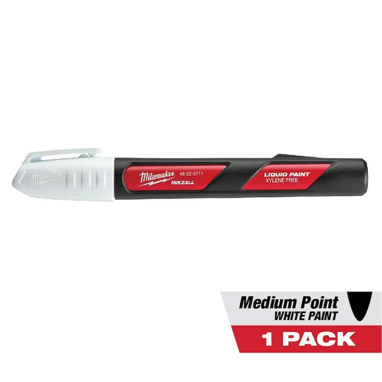 Milwaukee INKZALL White Paint Marker