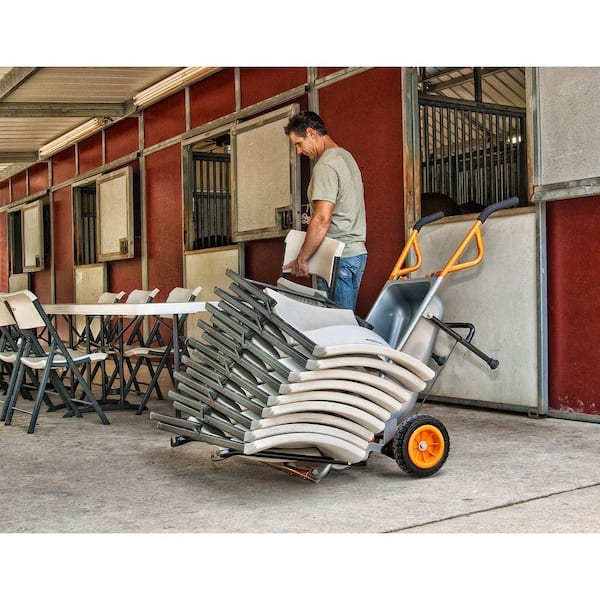 WORX Aerocart 8-in-1 Multi-Function Wheelbarrow Yard Cart