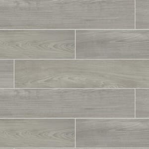 Regent Grove Ash Gray 8 in. x 47 in. Color Body Porcelain Floor and Wall Tile (15.2 sq. ft./Case)