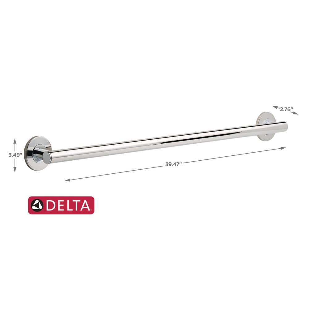 Stainless Steel 36" Wall Mount Grab Bar