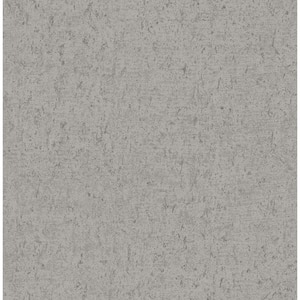 Guri Grey Concrete Texture Grey Paper Strippable Roll (Covers 56.4 sq. ft.)
