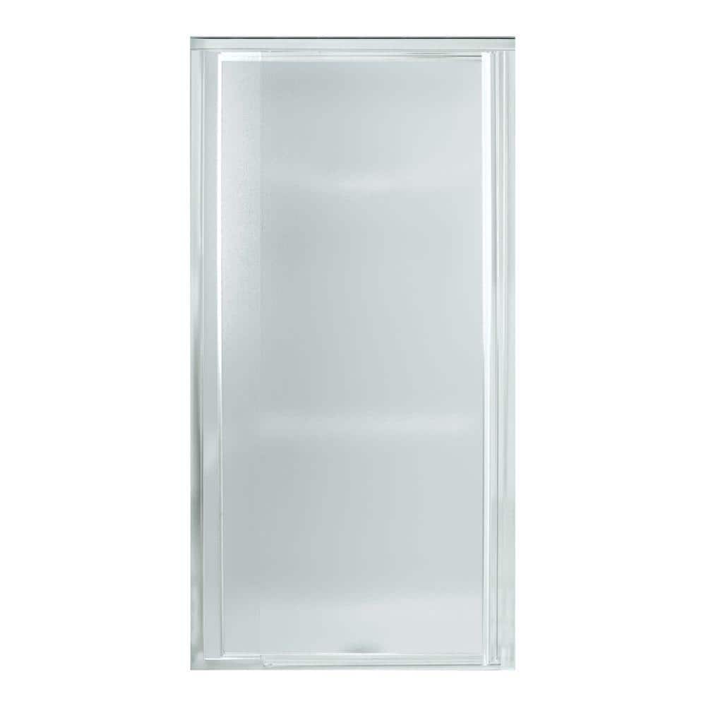 STERLING Vista Pivot II 31-36 in. x 66 in. Framed Pivot Shower Door in Silver with Handle -  1500D-36S