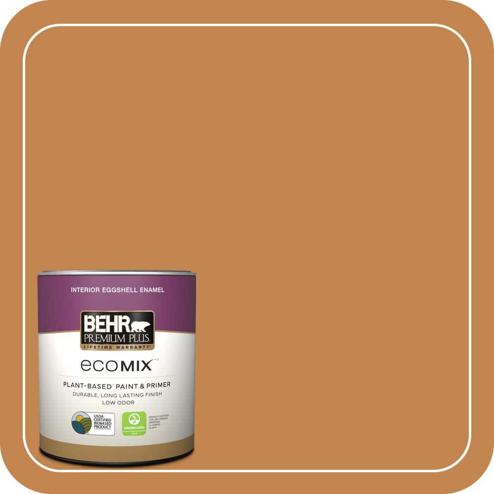 1 qt. #PPU4-03 Butter Rum Eggshell Enamel EcoMix Plant-Based Interior Paint & Primer price history on PriceWatchPro