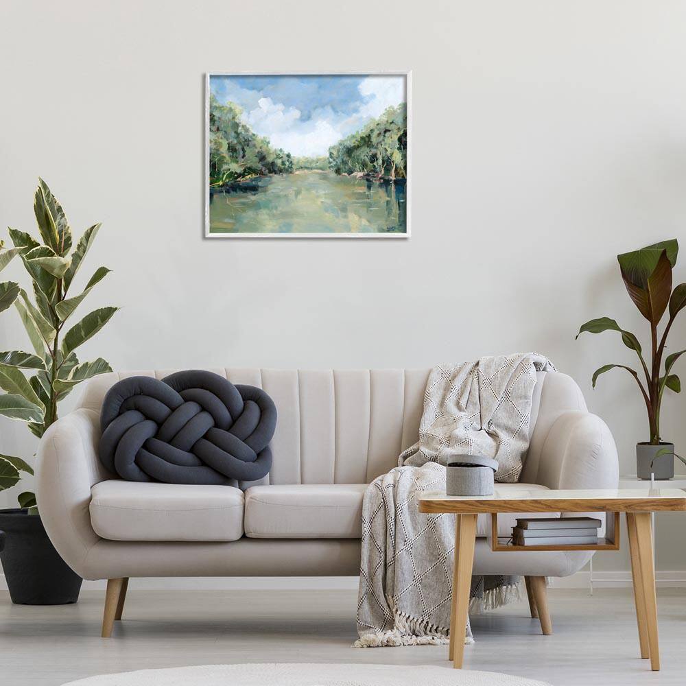 Serene Reflective Nature by Meredith Howse White Framed Nature Giclee Art Print 24 in. x 30 in. price history on PriceWatchPro