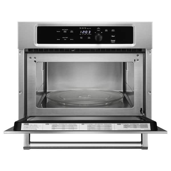 KitchenAid 30 Built in Microwave Oven with Convection Cooking (Stainless Steel)