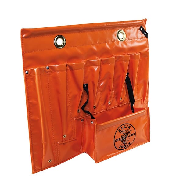 Klein Tools 8-Pocket Small Aerial Apron 51828 - The Home Depot