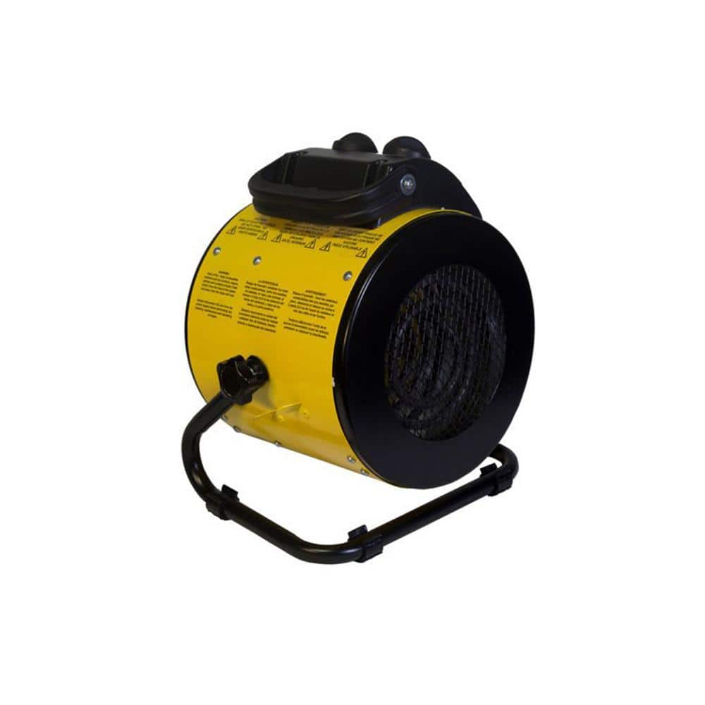 Dura Heat Yellow Stainless Steel Forced Air Heater with Thermostat