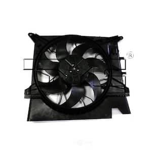 Dual Radiator and Condenser Fan Assembly 2003-2005 Volvo XC90 2.9L