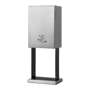 Satin Nickel Table Top Commercial Hand Sanitizer Dispenser