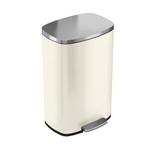 Tramontina Step Can Stainless Steel 13 Gallon Gray 81200569ds