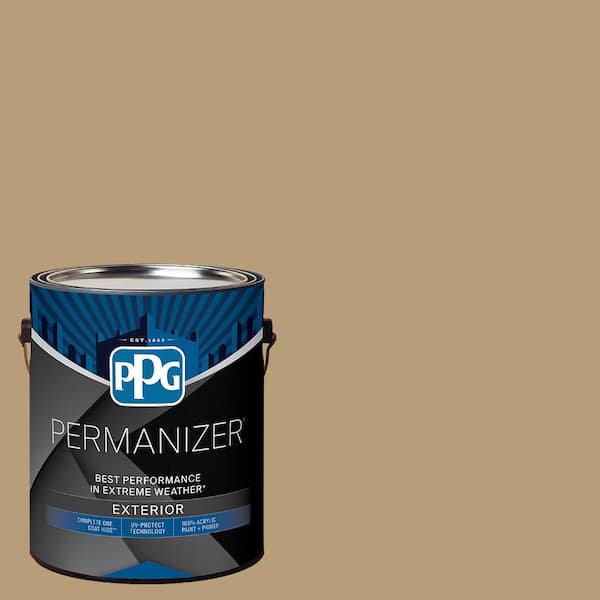 1 gal. PPG1086-5 Earthy Ocher Semi-Gloss Exterior Paint