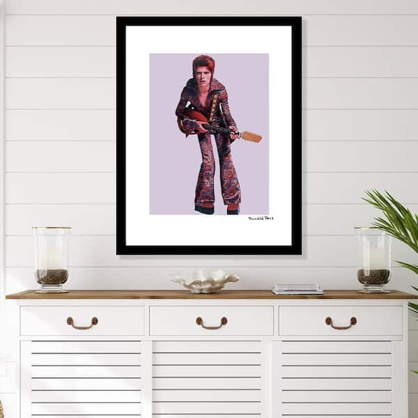 新品A1サイズ☆ DAVID BOWIE デビッドボーイ/インクジェットプリント VENICE BEACH Collections David Bowie Ziggy Stardust Classic