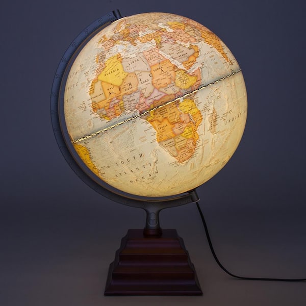 Waypoint Geographic Pacific II Illuminated 12 in. Desktop Globe