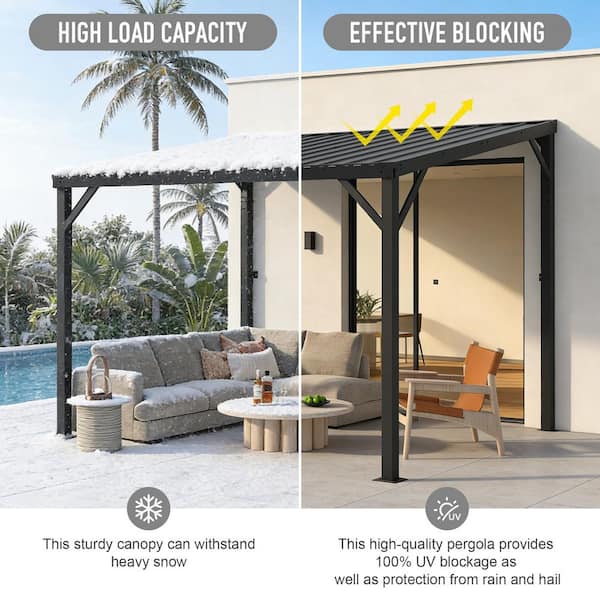ザベスト　THE BEST 10BOX GAZEBEST 12 ft. x 10 ft. Large Heavy Duty Metal Outdoor Pergola