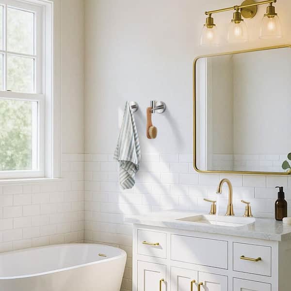 Stainless Steel J-Hook Robe/Towel Hook in Brushed Nickel