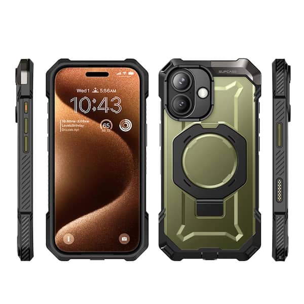 SUPCASE UB GRIP Series iPhone 17 MagSafe Camera Control Button Phone Case Guldan