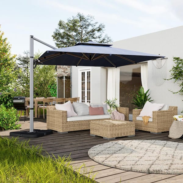 foldable patio table with umbrella hole HDPE Outdoor Dining Sets making this set ideal Color:Kelpie 200 Halcyon F90 M5 adidas Excel 7 Backpack