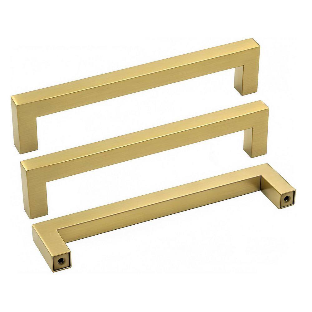 10-Pack 5 in. Cabinet Pulls in Brushed Gold, Drawer Pulls, Modern Cabinet Hardware Handles for Kitchen Cabinets price history on PriceWatchPro