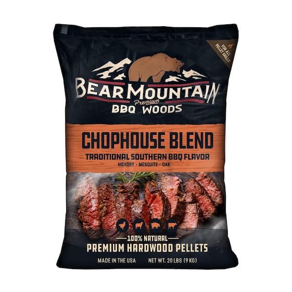 Bear Mountain Premium BBQ Woods 20 lbs. Chophouse Blend BBQ Wood Pellets