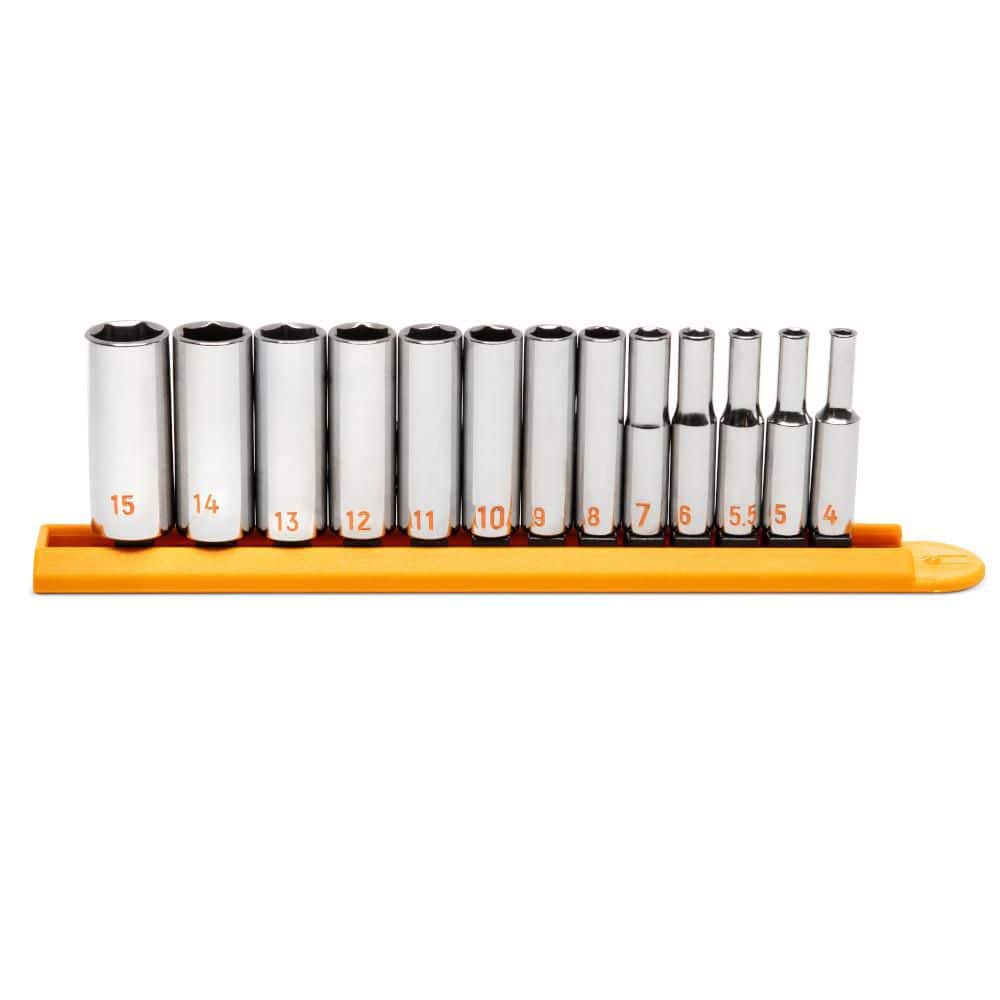 1/4 in. Drive 6-Point Metric Hi-Viz Deep Socket Set (13-Piece) price history on PriceWatchPro