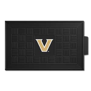 Vanderbilt Commodores 19.5in. x 31in. Heavy Duty Vinyl Medallion Door Mat