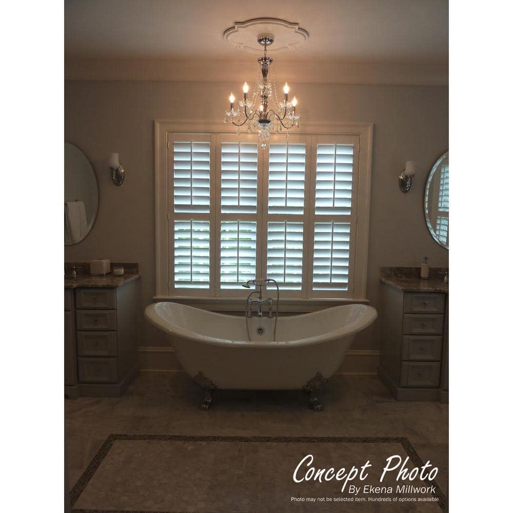Hand-Painted Beige Oakleaf Ceiling Medallion, 29.13 inches