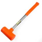 20 in. 96 oz. 6 lbs. Dead Blow Shock Absorbing Hammer with Steel Handle