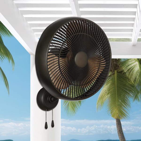 Hampton Bay Henton 18 in. 3 Speed Oscillating High Velocity Flat