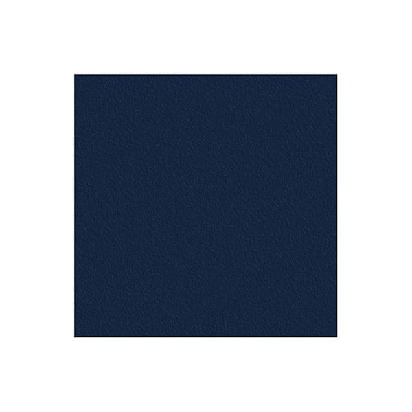 Miami 7.25 in. W x 0.625 in. D x 7.25 in. H Blue Cabinet Door Sample Sapphire Blue Matte