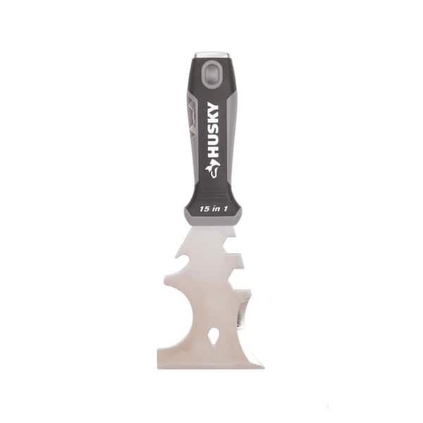 Husky 15-in-1 Painters Multi-Tool with Stainless Steel Blade