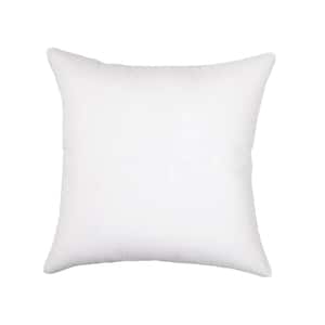 Overfilled White Big and Lofty Euro Pillow
